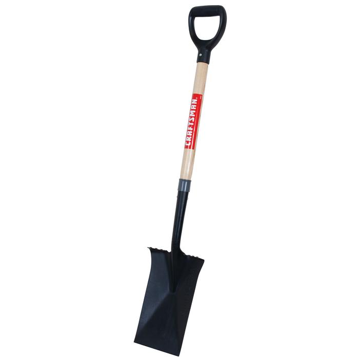 Wood Handle Border Spade